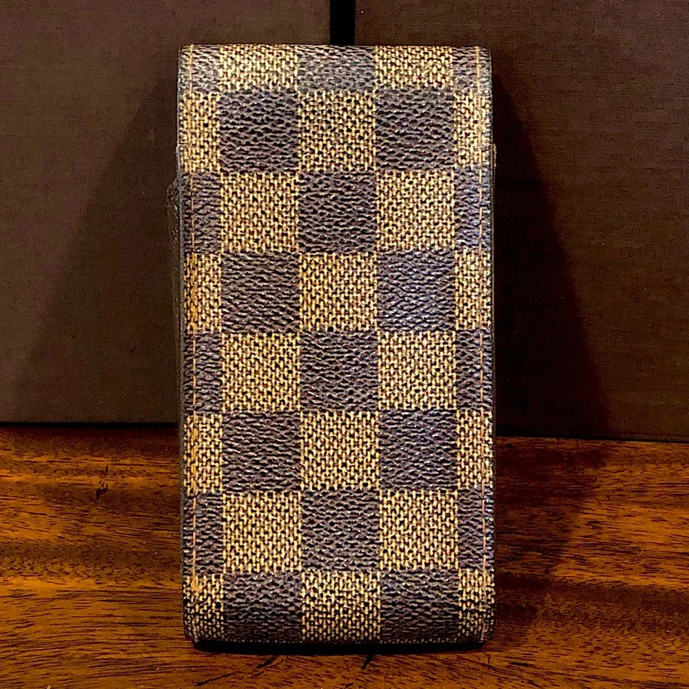 LOUIS VUITTON LV Damier Ebene Cigarette Accessory Case CT0093 France